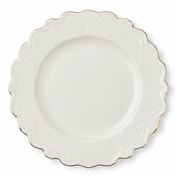 Solecasa Off - White Round Ceramic Dinner Plate with Gold Rim - 10.5 Inch - Al Kabayel Discount CentreSolecasa Off - White Round Ceramic Dinner Plate with Gold Rim - 10.5 InchPlatesSOLECASAAl Kabayel Discount Centre