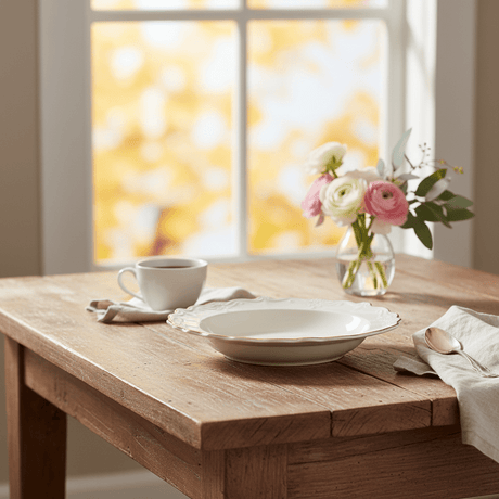 Solecasa Off - White Round Ceramic Plate with Gold Rim - 8.5 Inch - Al Kabayel Discount CentreSolecasa Off - White Round Ceramic Plate with Gold Rim - 8.5 InchPlatesSOLECASAAl Kabayel Discount Centre