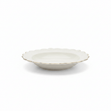 Solecasa Off - White Round Ceramic Plate with Gold Rim - 8.5 Inch - Al Kabayel Discount CentreSolecasa Off - White Round Ceramic Plate with Gold Rim - 8.5 InchPlatesSOLECASAAl Kabayel Discount Centre