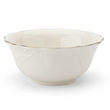 Solecasa Off - White Round Ceramic Salad Bowl with Gold Rim - 5.5 Inch - Al Kabayel Discount CentreSolecasa Off - White Round Ceramic Salad Bowl with Gold Rim - 5.5 InchBowlsSOLECASAAl Kabayel Discount Centre