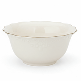 Solecasa Off - White Round Ceramic Salad Bowl with Gold Rim - 7.9 Inch - Al Kabayel Discount CentreSolecasa Off - White Round Ceramic Salad Bowl with Gold Rim - 7.9 InchBowlsSOLECASAAl Kabayel Discount Centre