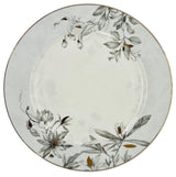 Solecasa Porcelain Dinner Plate 10.75", White - Grey Floral Designs - Al Kabayel Discount CentreSolecasa Porcelain Dinner Plate 10.75", White - Grey Floral DesignsPlatesSOLECASAAl Kabayel Discount Centre