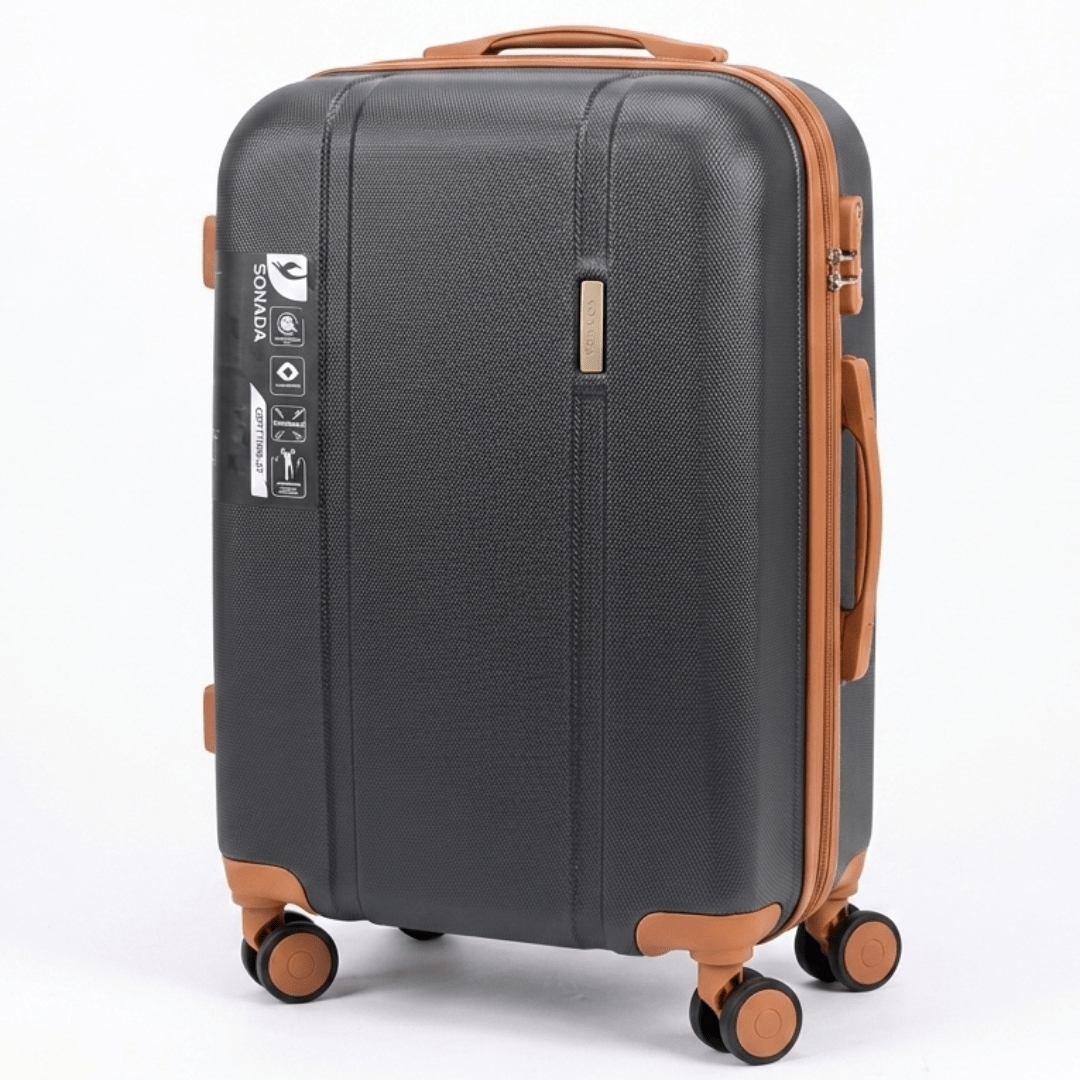 Sonada 21 Inch Hardshell Spinner Trolley Bag | Cabin Size Carry-On Luggage | - Al Kabayel Discount CentreSonada 21 Inch Hardshell Spinner Trolley Bag | Cabin Size Carry-On Luggage |Cabin LuggageSONADAAl Kabayel Discount Centre