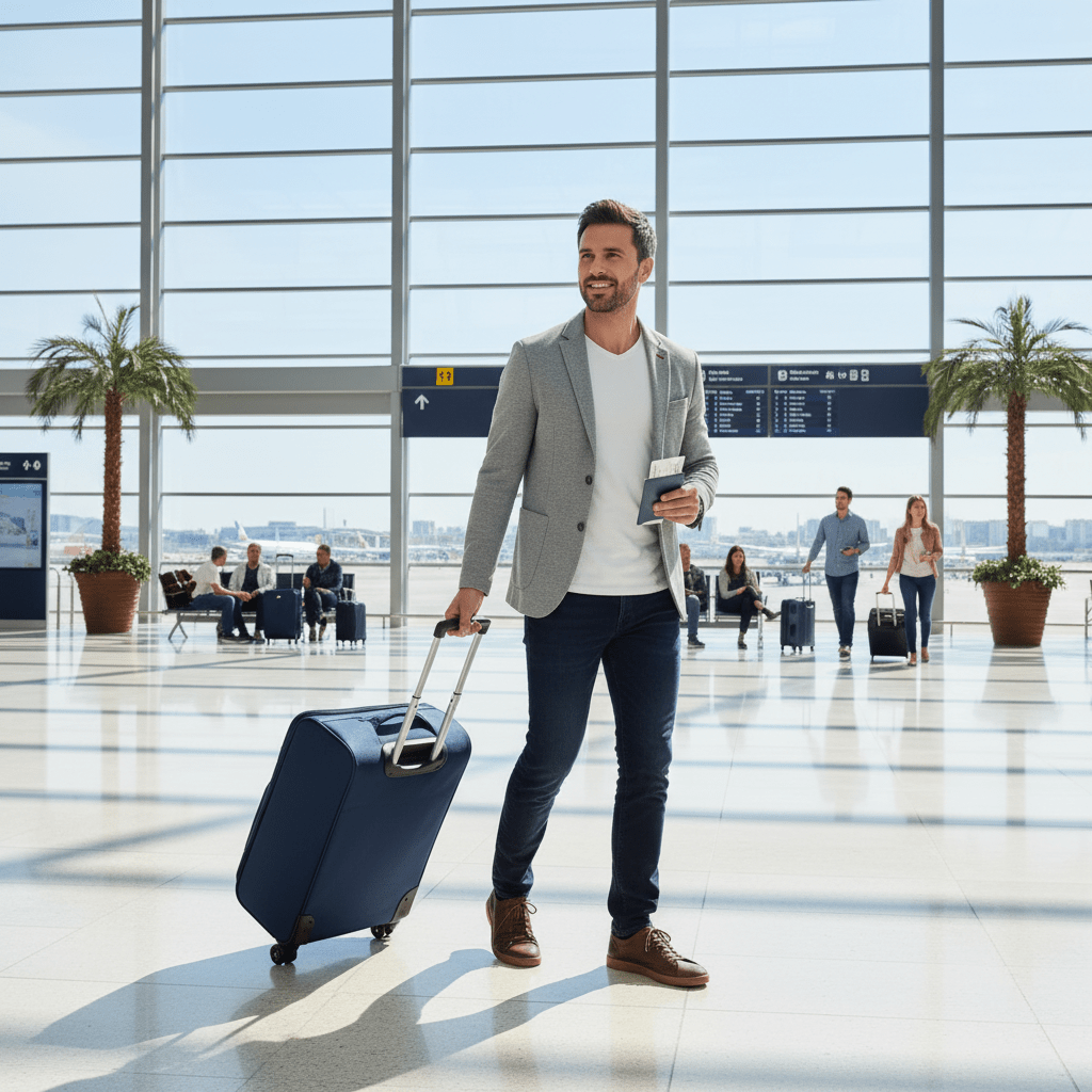 Sonada Navy Blue Polyester Trolley Bag – 28 Inch | 8 Spinner Wheels | - Al Kabayel Discount CentreSonada Navy Blue Polyester Trolley Bag – 28 Inch | 8 Spinner Wheels |Cabin LuggageSONADAAl Kabayel Discount Centre
