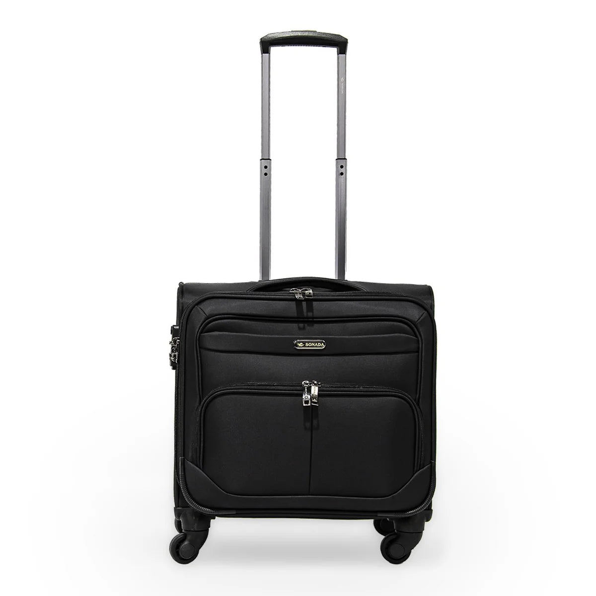 Sonada Pilot Case â€“ Black | Rolling Laptop & Business Bag with TSA Lock - Al Kabayel Discount CentreSonada Pilot Case â€“ Black | Rolling Laptop & Business Bag with TSA LockCabin LuggageSONADAAl Kabayel Discount Centre