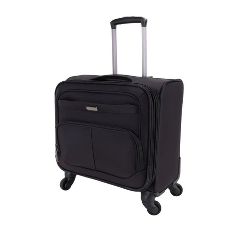 Sonada Pilot Case â€“ Black | Rolling Laptop & Business Bag with TSA Lock - Al Kabayel Discount CentreSonada Pilot Case â€“ Black | Rolling Laptop & Business Bag with TSA LockCabin LuggageSONADAAl Kabayel Discount Centre