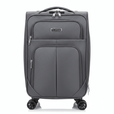 Sonada Polyester Trolley Bag | 8-Wheel Spinner | Lightweight Carry-On | 20 Inch | - Al Kabayel Discount CentreSonada Polyester Trolley Bag | 8-Wheel Spinner | Lightweight Carry-On | 20 Inch |Cabin LuggageSONADAAl Kabayel Discount Centre