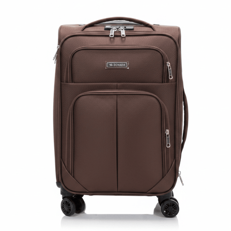 Sonada Polyester Trolley Bag | 8-Wheel Spinner | Lightweight Carry-On | 20 Inch | - Al Kabayel Discount CentreSonada Polyester Trolley Bag | 8-Wheel Spinner | Lightweight Carry-On | 20 Inch |Cabin LuggageSONADAAl Kabayel Discount Centre