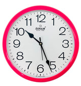 SONAM Round Analog Wall Clock 26.5cm, Pink, 397 CLASSY - Al Kabayel Discount CentreSONAM Round Analog Wall Clock 26.5cm, Pink, 397 CLASSYWall ClocksSONAMAl Kabayel Discount Centre