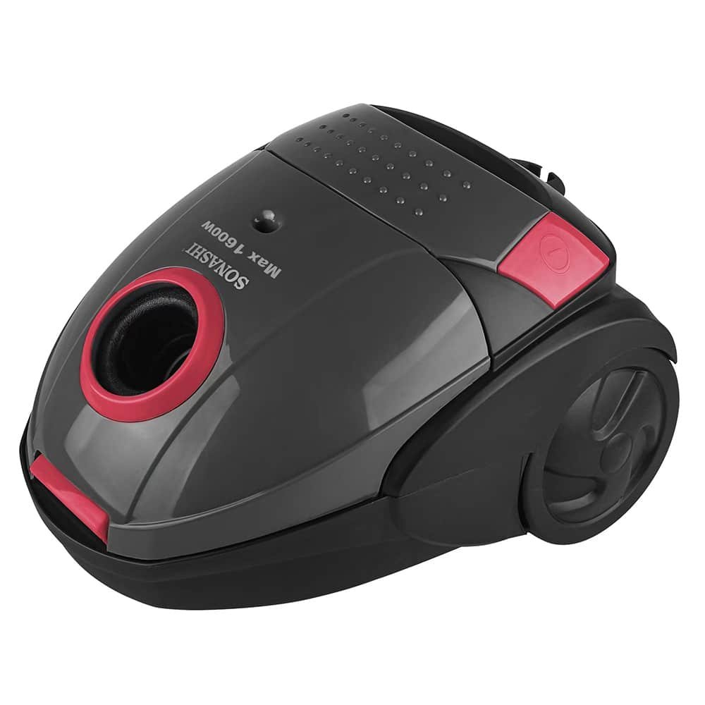 SONASHI 1200W Canister Vacuum Cleaner Black /Red SVC - 9024 - Al Kabayel Discount CentreSONASHI 1200W Canister Vacuum Cleaner Black /Red SVC - 9024Vacuum CleanersSONASHIAl Kabayel Discount Centre