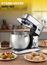 Sonashi 12L Stand Mixer – 6 - Speed with Pulse & LED Display | Stainless Steel Bowl, Splash Guard | Whisk, Dough Hook & Beater | 2000W Powerful Copper Motor | SMX - 147 - Al Kabayel Discount CentreSonashi 12L Stand Mixer – 6 - Speed with Pulse & LED Display | Stainless Steel Bowl, Splash Guard | Whisk, Dough Hook & Beater | 2000W Powerful Copper Motor | SMX - 147Blenders, Mixers & Food ProcessorsSONASHIAl Kabayel Discount Centre