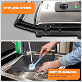 Sonashi 2000W Contact Grill SGT - 854 – 4 Slice Press Grill & Sandwich Maker with Dual Indicator, Temperature Control, Removable Drip Tray | Kitchen Appliance - Al Kabayel Discount CentreSonashi 2000W Contact Grill SGT - 854 – 4 Slice Press Grill & Sandwich Maker with Dual Indicator, Temperature Control, Removable Drip Tray | Kitchen ApplianceElectric Griddles & GrillsSONASHIAl Kabayel Discount Centre