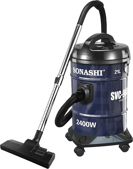 SONASHI 2400W Drum Vacuum Cleaner 21L Dust Capacity SVC - 9008DN - Al Kabayel Discount CentreSONASHI 2400W Drum Vacuum Cleaner 21L Dust Capacity SVC - 9008DNVacuum CleanersSONASHIAl Kabayel Discount Centre