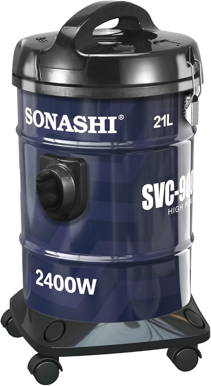 SONASHI 2400W Drum Vacuum Cleaner 21L Dust Capacity SVC - 9008DN - Al Kabayel Discount CentreSONASHI 2400W Drum Vacuum Cleaner 21L Dust Capacity SVC - 9008DNVacuum CleanersSONASHIAl Kabayel Discount Centre
