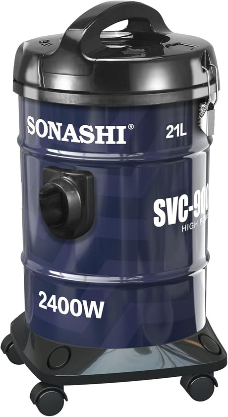 SONASHI 2400W Drum Vacuum Cleaner 21L Dust Capacity SVC - 9008DN - Al Kabayel Discount CentreSONASHI 2400W Drum Vacuum Cleaner 21L Dust Capacity SVC - 9008DNVacuum CleanersSONASHIAl Kabayel Discount Centre
