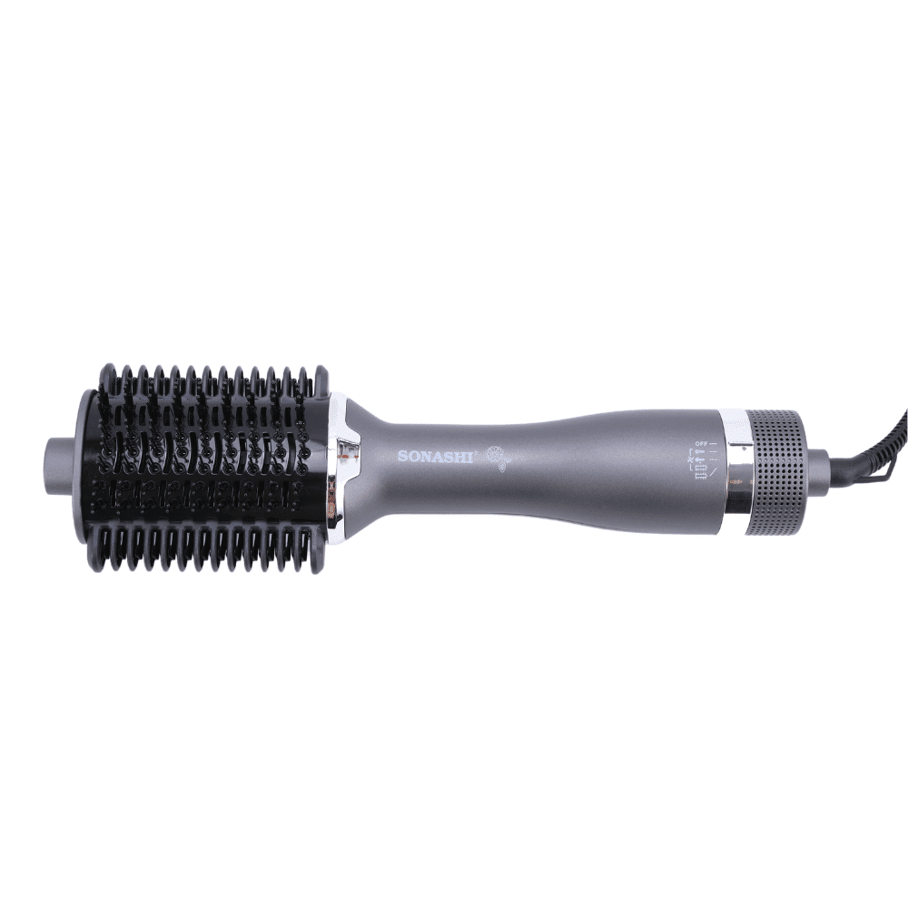 Sonashi 3 - in - 1 Hot Air Brush with Ceramic Oval Barrel| LED Straightener Indicator & PTC Fast - Heat Comb | 3 Heat & 2 Speed Settings | 1200W DC Motor | 360° Swivel Cord | SHS - 2094 - Al Kabayel Discount CentreSonashi 3 - in - 1 Hot Air Brush with Ceramic Oval Barrel| LED Straightener Indicator & PTC Fast - Heat Comb | 3 Heat & 2 Speed Settings | 1200W DC Motor | 360° Swivel Cord | SHS - 2094Personal Care & Styling ToolsSONASHIAl Kabayel Discount Centre