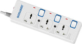 SONASHI 3 Way Extension Socket, 3M Cable SES - 803 White - Al Kabayel Discount CentreSONASHI 3 Way Extension Socket, 3M Cable SES - 803 WhiteCords & AdaptersSONASHIAl Kabayel Discount Centre