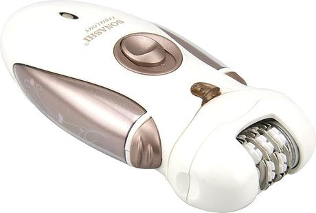 SONASHI 4 in 1 Rechargeable Epilator/Shaver, Trimmer & Callus Remover - SLD - 824 - Al Kabayel Discount CentreSONASHI 4 in 1 Rechargeable Epilator/Shaver, Trimmer & Callus Remover - SLD - 824Personal Care & Styling ToolsSONASHIAl Kabayel Discount Centre