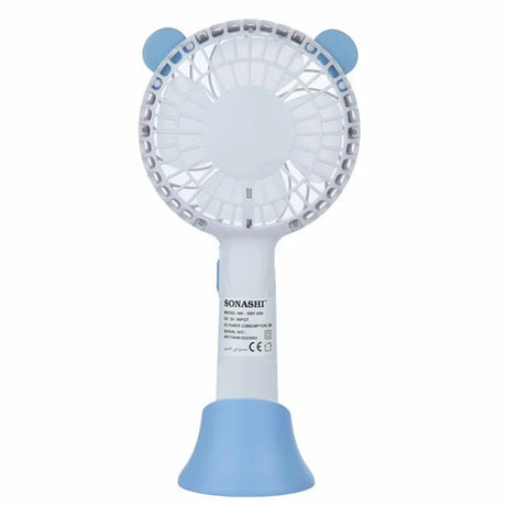 Sonashi 4-Inch Rechargeable Portable Handheld Mini Fan SRF-004 - Al Kabayel Discount CentreSonashi 4-Inch Rechargeable Portable Handheld Mini Fan SRF-004Mini FansSONASHIAl Kabayel Discount Centre