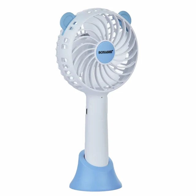 Sonashi 4-Inch Rechargeable Portable Handheld Mini Fan SRF-004 - Al Kabayel Discount CentreSonashi 4-Inch Rechargeable Portable Handheld Mini Fan SRF-004Mini FansSONASHIAl Kabayel Discount Centre