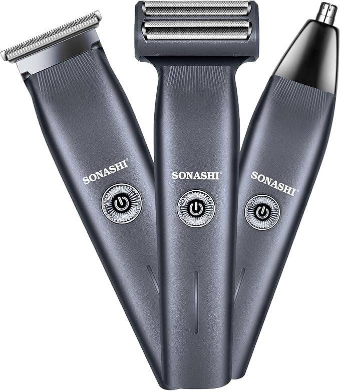 SONASHI 6 in 1 Rechargeable Hair Clipper, Stainless Steel Blade, 3 Comb Attachment - SHC - 1063 - Al Kabayel Discount CentreSONASHI 6 in 1 Rechargeable Hair Clipper, Stainless Steel Blade, 3 Comb Attachment - SHC - 1063Personal Care & Styling ToolsSONASHIAl Kabayel Discount Centre