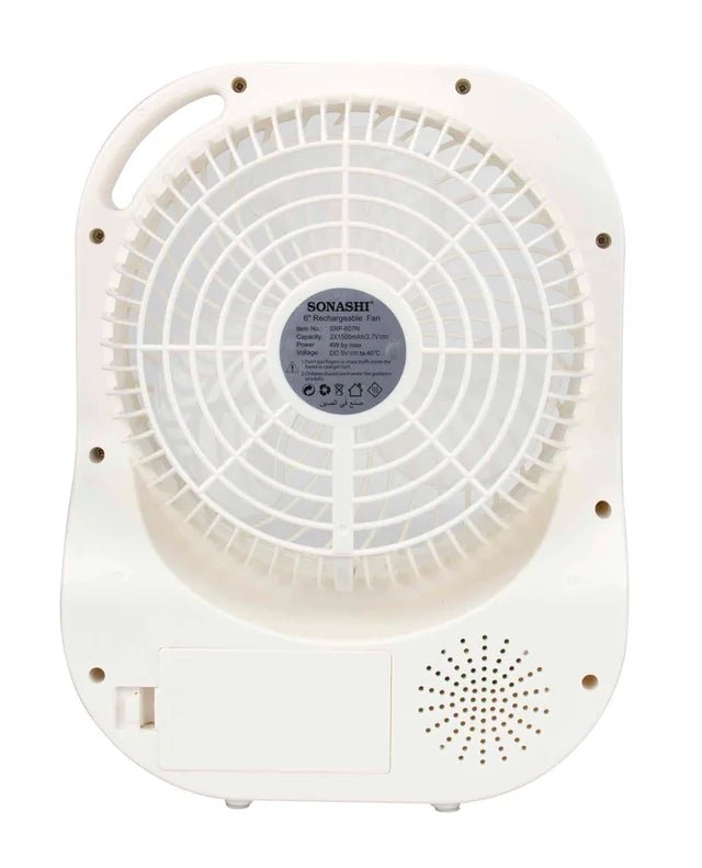 Sonashi 7-Inch Rechargeable Mini Fan SRF-607N (Black/Red) - Al Kabayel Discount CentreSonashi 7-Inch Rechargeable Mini Fan SRF-607N (Black/Red)Mini FansSONASHIAl Kabayel Discount Centre