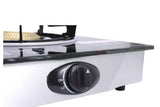 Sonashi Double Burner Gas Stove with Durable 7MM Toughened Safety Glass and Piezo Ignition System, LPG with Low Gas Consumption and Maximum Power, SGB - 205G black - Al Kabayel Discount CentreSonashi Double Burner Gas Stove with Durable 7MM Toughened Safety Glass and Piezo Ignition System, LPG with Low Gas Consumption and Maximum Power, SGB - 205G blackCooktopsSONASHIAl Kabayel Discount Centre