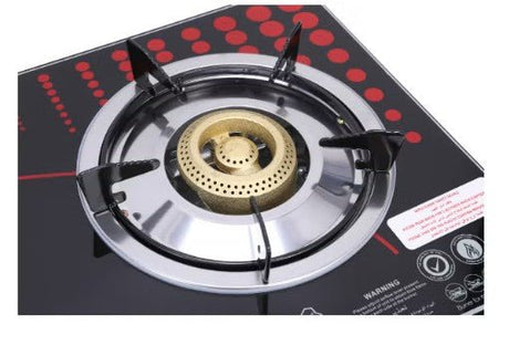Sonashi Double Burner Gas Stove with Durable 7MM Toughened Safety Glass and Piezo Ignition System, LPG with Low Gas Consumption and Maximum Power, SGB - 205G black - Al Kabayel Discount CentreSonashi Double Burner Gas Stove with Durable 7MM Toughened Safety Glass and Piezo Ignition System, LPG with Low Gas Consumption and Maximum Power, SGB - 205G blackCooktopsSONASHIAl Kabayel Discount Centre