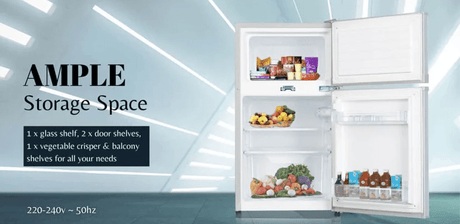 Sonashi Double Door 82L Refrigerator SFD-105 - Al Kabayel Discount CentreSonashi Double Door 82L Refrigerator SFD-105RefrigeratorsSONASHIAl Kabayel Discount Centre
