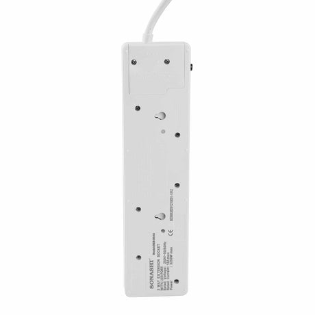 SONASHI Extension Socket 3Way with 2 USB Output Port 3250W, 3M Cord with Overheat Protection, SES - 904U White - Al Kabayel Discount CentreSONASHI Extension Socket 3Way with 2 USB Output Port 3250W, 3M Cord with Overheat Protection, SES - 904U WhiteCords & AdaptersSONASHIAl Kabayel Discount Centre