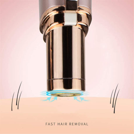 Sonashi Facial Hair Remover Battery Operated Instant And Painless Remover Gold Plated Head With InBuilt LED Light Black Tray And Plastic Hanging Loop SLD - 822 Rose Gold - Al Kabayel Discount CentreSonashi Facial Hair Remover Battery Operated Instant And Painless Remover Gold Plated Head With InBuilt LED Light Black Tray And Plastic Hanging Loop SLD - 822 Rose GoldPersonal Care & Styling ToolsSONASHIAl Kabayel Discount Centre