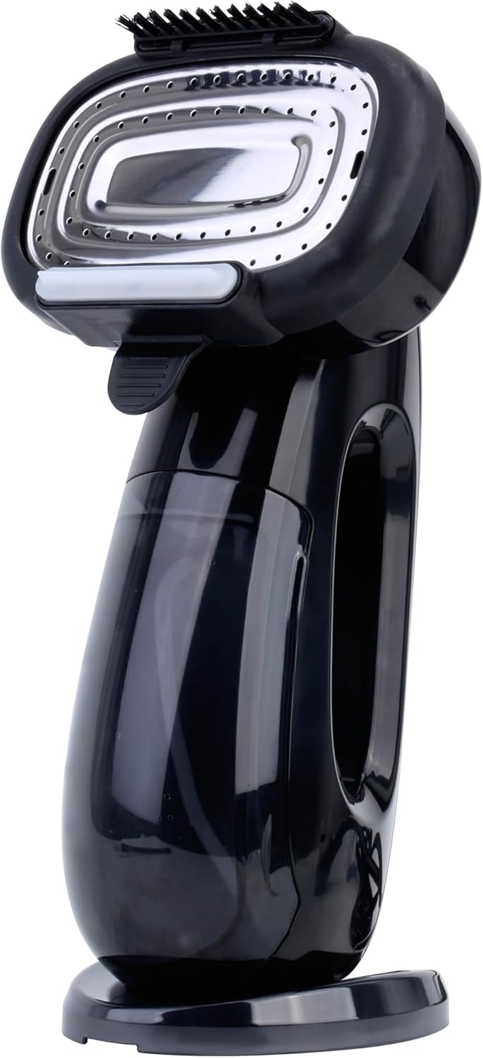 Sonashi Garment Steamer With Digital LED Display | 3 Level Steams | Continuous Work - 30 Min With Auto - Shut Off Function | Detachable Tank Capacity & Removable Fabric Brush 300 ml 2000W SGS - 323 Black - Al Kabayel Discount CentreSonashi Garment Steamer With Digital LED Display | 3 Level Steams | Continuous Work - 30 Min With Auto - Shut Off Function | Detachable Tank Capacity & Removable Fabric Brush 300 ml 2000W SGS - 323 BlackIrons & SteamersSONASHIAl Kabayel Discount Centre