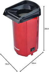 Sonashi Popcorn Maker | Classic Style Machine makes Hot, Fresh, and Fat - Free popcorn anytime - On/Off Switch, Easy To Use with Non - slip Feet | Detachable Cap for easy clean 40 ml 900 W SPCM - 101 Red - Al Kabayel Discount CentreSonashi Popcorn Maker | Classic Style Machine makes Hot, Fresh, and Fat - Free popcorn anytime - On/Off Switch, Easy To Use with Non - slip Feet | Detachable Cap for easy clean 40 ml 900 W SPCM - 101 RedAir FryersSONASHIAl Kabayel Discount Centre