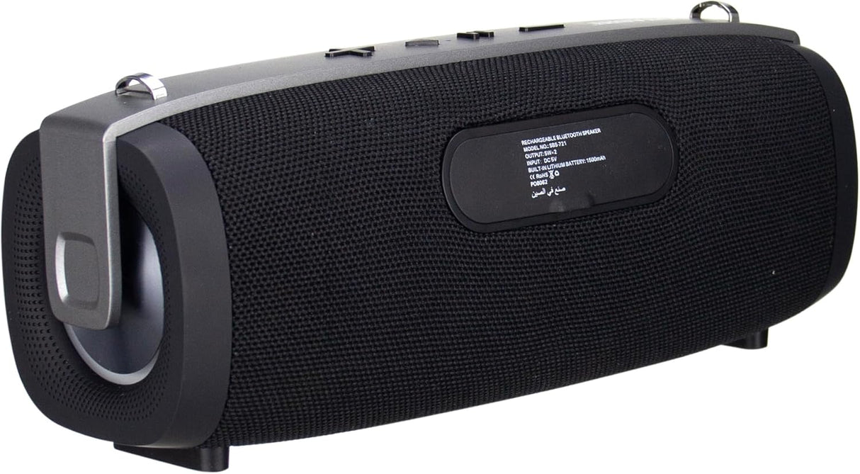 Sonashi Rechargeable Bluetooth Speaker With Usb/Tf Card Slots Fm Radio Function/Read Mp3 Format Portable Device With Hi - Fi Surround Sound And Rechargeable Battery SBS - 721 - Al Kabayel Discount CentreSonashi Rechargeable Bluetooth Speaker With Usb/Tf Card Slots Fm Radio Function/Read Mp3 Format Portable Device With Hi - Fi Surround Sound And Rechargeable Battery SBS - 721Electronic AppliancesSONASHIAl Kabayel Discount Centre