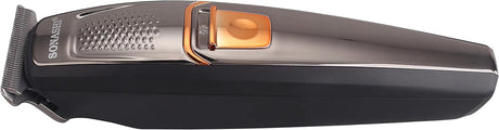 Sonashi Rechargeable Hair Clipper with 3Hrs Continuous Working, LCD Display and ON/OFF Switch Features, Stainless Steel Blades, Trimmer for Perfect Grooming, 1200mAh SHC - 1044N Black - Al Kabayel Discount CentreSonashi Rechargeable Hair Clipper with 3Hrs Continuous Working, LCD Display and ON/OFF Switch Features, Stainless Steel Blades, Trimmer for Perfect Grooming, 1200mAh SHC - 1044N BlackTrimmerSONASHIAl Kabayel Discount Centre