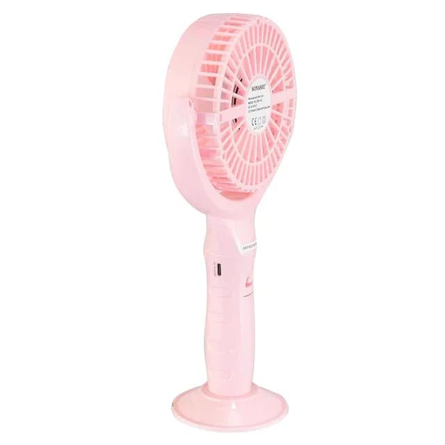 Sonashi Rechargeable Mini Fan SRF-404 (Pink/White) - Al Kabayel Discount CentreSonashi Rechargeable Mini Fan SRF-404 (Pink/White)Mini FansSONASHIAl Kabayel Discount Centre