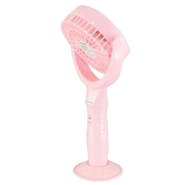 Sonashi Rechargeable Mini Fan SRF-404 (Pink/White) - Al Kabayel Discount CentreSonashi Rechargeable Mini Fan SRF-404 (Pink/White)Mini FansSONASHIAl Kabayel Discount Centre