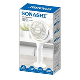 Sonashi Rechargeable Mini Fan SRF-404 (Pink/White) - Al Kabayel Discount CentreSonashi Rechargeable Mini Fan SRF-404 (Pink/White)Mini FansSONASHIAl Kabayel Discount Centre