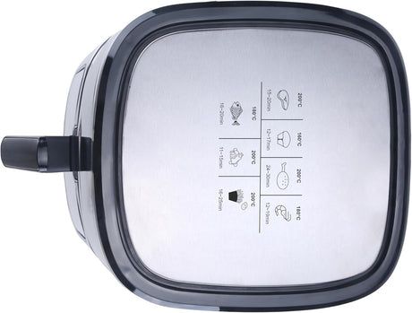 SONASHI SAF - 620N Digital Air Fryer – 6.2L Non Stick Removable Pot, 5.2L Teflon Food Basket with LED Touch Screen Display, Timer | Electric Air Fryer | Home Kitchen Appliance - Al Kabayel Discount CentreSONASHI SAF - 620N Digital Air Fryer – 6.2L Non Stick Removable Pot, 5.2L Teflon Food Basket with LED Touch Screen Display, Timer | Electric Air Fryer | Home Kitchen ApplianceAir FryersSONASHIAl Kabayel Discount Centre