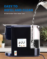 Sonashi SCM - 4985 3 in 1 Multi - Capsule Coffee Machine – 1400W Coffee Maker with 700ML Detachable Water Tank, Touch Control Panel, Self - Cleaning Function | Kitchen Tools SCM - 4985 Black - Al Kabayel Discount CentreSonashi SCM - 4985 3 in 1 Multi - Capsule Coffee Machine – 1400W Coffee Maker with 700ML Detachable Water Tank, Touch Control Panel, Self - Cleaning Function | Kitchen Tools SCM - 4985 BlackCoffee MakersSONASHIAl Kabayel Discount Centre