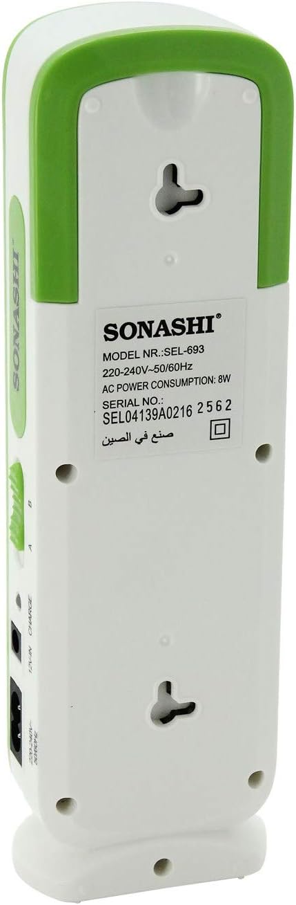 Sonashi SEL - 693 Rechargeable LED Lantern | Green Color Design | Long Runtime | Perfect for Camping, Trekking, and Emergency Lighting - Al Kabayel Discount CentreSonashi SEL - 693 Rechargeable LED Lantern | Green Color Design | Long Runtime | Perfect for Camping, Trekking, and Emergency LightingtorchSONASHIAl Kabayel Discount Centre