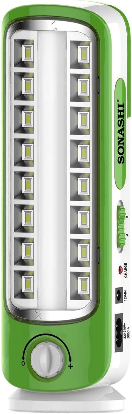 Sonashi SEL - 693 Rechargeable LED Lantern | Green Color Design | Long Runtime | Perfect for Camping, Trekking, and Emergency Lighting - Al Kabayel Discount CentreSonashi SEL - 693 Rechargeable LED Lantern | Green Color Design | Long Runtime | Perfect for Camping, Trekking, and Emergency LightingtorchSONASHIAl Kabayel Discount Centre
