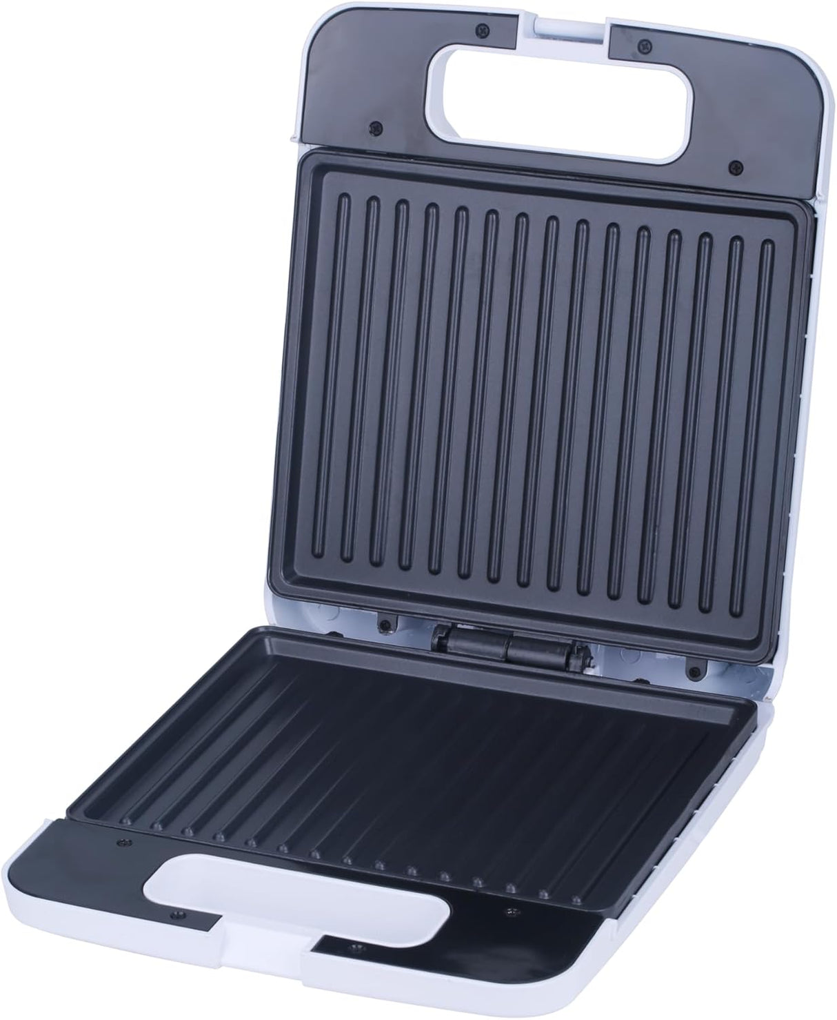 SONASHI SGT - 842 4 Slice Grill Maker – [White] Sandwich Maker with Non Stick Grill Plate, Light Indicator, Handle Locking System| Electric Kitchen Appliances - Al Kabayel Discount CentreSONASHI SGT - 842 4 Slice Grill Maker – [White] Sandwich Maker with Non Stick Grill Plate, Light Indicator, Handle Locking System| Electric Kitchen AppliancesElectric Griddles & GrillsSONASHIAl Kabayel Discount Centre