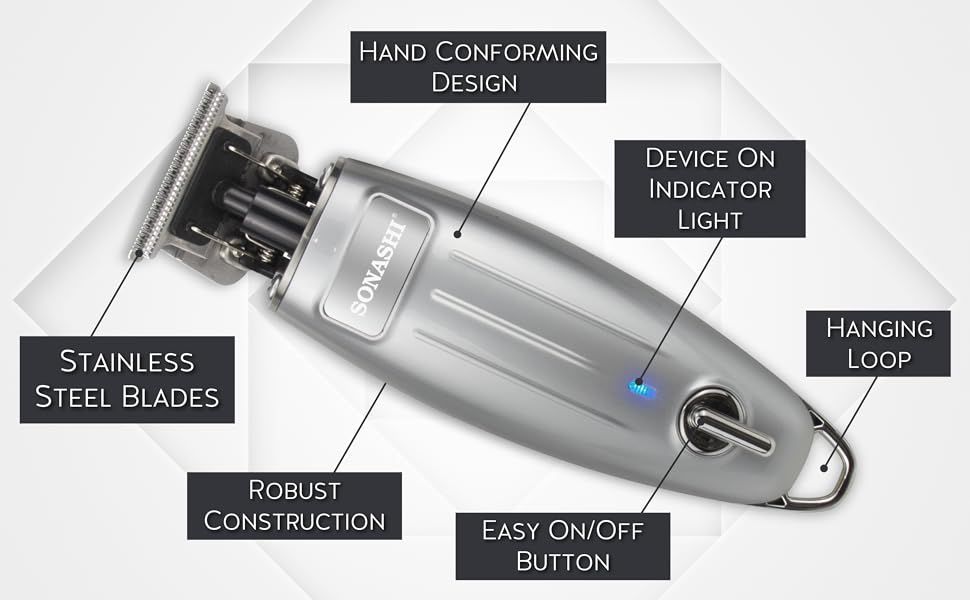Sonashi SHC - 1054 Rechargeable Hair Clipper [Black] T - Type Cutter Blade, High - Speed Motor, 5 x Plastic Combs, Continuous Working, Portable, Cordless | Cordless Hair Clipper - Al Kabayel Discount CentreSonashi SHC - 1054 Rechargeable Hair Clipper [Black] T - Type Cutter Blade, High - Speed Motor, 5 x Plastic Combs, Continuous Working, Portable, Cordless | Cordless Hair ClipperTrimmerSONASHIAl Kabayel Discount Centre