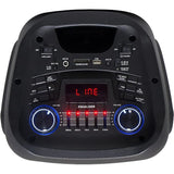 SONASHI SPS - 8018RT 8" Dual Rechargeable Speaker w/Bluetooth Function, USB Slot, Disco Lights, FM Radio, Remote Control - Al Kabayel Dicount CenterSONASHI SPS - 8018RT 8" Dual Rechargeable Speaker w/Bluetooth Function, USB Slot, Disco Lights, FM Radio, Remote ControlPortable Bluetooth SpeakersSONASHIAl Kabayel Dicount Center