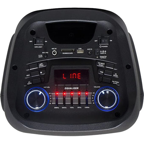 SONASHI SPS - 8018RT 8" Dual Rechargeable Speaker w/Bluetooth Function, USB Slot, Disco Lights, FM Radio, Remote Control - Al Kabayel Dicount CenterSONASHI SPS - 8018RT 8" Dual Rechargeable Speaker w/Bluetooth Function, USB Slot, Disco Lights, FM Radio, Remote ControlPortable Bluetooth SpeakersSONASHIAl Kabayel Dicount Center