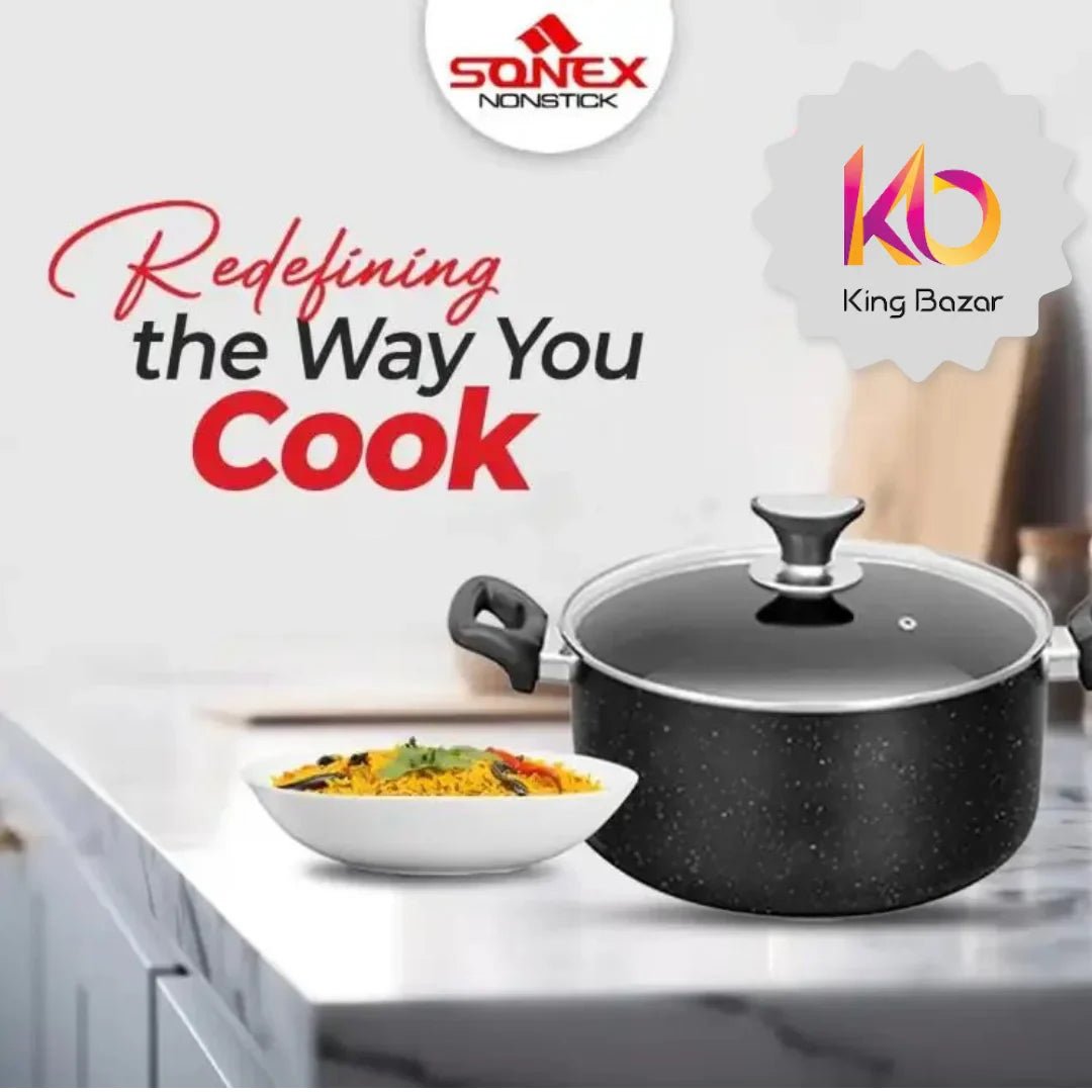 SONEX Classic Casserole 34cm Super Strong Non - Stick - Al Kabayel Discount CentreSONEX Classic Casserole 34cm Super Strong Non - StickCasseroles & Stock PotsSONEXAl Kabayel Discount Centre