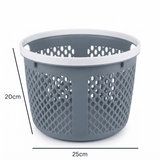 Spanis Home Grey & White Storage Basket – 20×25 cm - Al Kabayel Discount CentreSpanis Home Grey & White Storage Basket – 20×25 cmOrganizers & AccessoriesSPANIS HOMEAl Kabayel Discount Centre