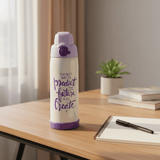 Spanis Home Purple & White Stainless Steel Vacuum Bottle - 600ml - Al Kabayel Discount CentreSpanis Home Purple & White Stainless Steel Vacuum Bottle - 600mlWater BottlesSPANIS HOMEAl Kabayel Discount Centre