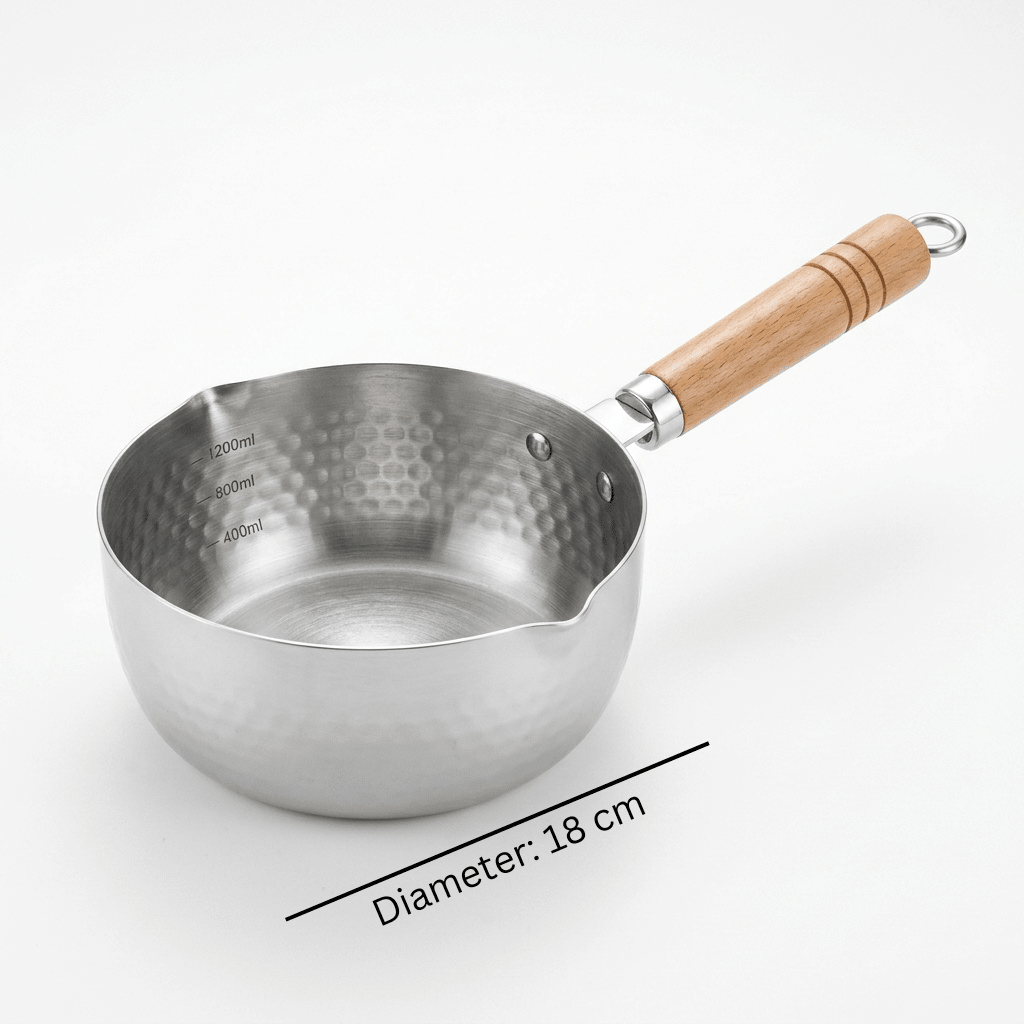 Spanis Home Stainless Steel Sauce Pan 18 cm - Al Kabayel Discount CentreSpanis Home Stainless Steel Sauce Pan 18 cmFrying Pans & SkilletsSPANIS HOMEAl Kabayel Discount Centre